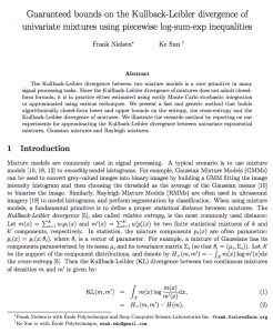 Guaranteed bounds on the Kullback-Leibler divergence of univariate mixtures using piecewise log-sum-exp inequalities